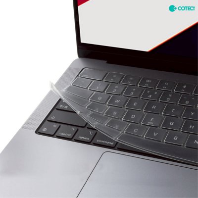 COTECI Keyboard Skin TPU Ultra Slim ฟิล์มกันรอยคีย์บอร์ดบางเฉียบสำหรับ MacBook