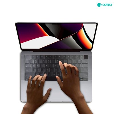COTECI Keyboard Skin TPU Ultra Slim ฟิล์มกันรอยคีย์บอร์ดบางเฉียบสำหรับ MacBook