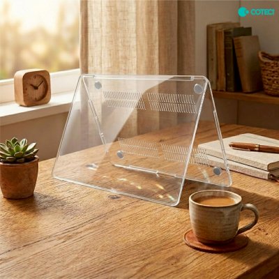 COTECI for Macbook NEO 13 PC Crystal Case Transparent รุ่น MB-084-TT เคสใสป้องกันรอยแบบแข็ง