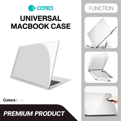 COTECI for Macbook NEO 13 PC Crystal Case Transparent รุ่น MB-084-TT เคสใสป้องกันรอยแบบแข็ง