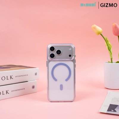 Machino Crystal Clear with Diamond Magsafe iPhone 17