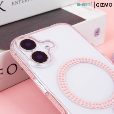 Machino Crystal Clear with Diamond Magsafe iPhone 17