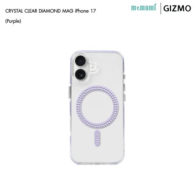 Machino Crystal Clear with Diamond Magsafe iPhone 17