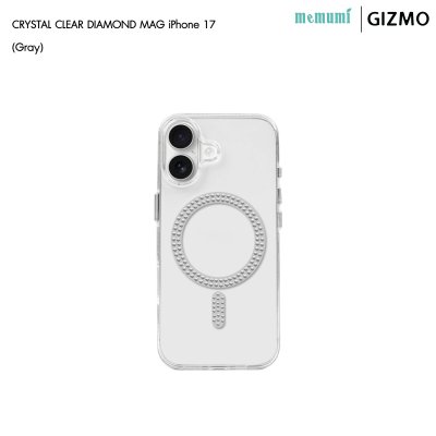 Machino Crystal Clear with Diamond Magsafe iPhone 17