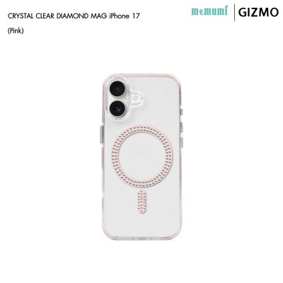 Machino Crystal Clear with Diamond Magsafe iPhone 17