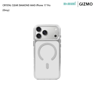 Machino Crystal Clear with Diamond Magsafe iPhone 17
