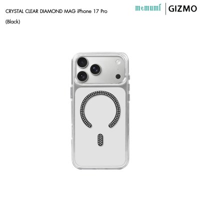 Machino Crystal Clear with Diamond Magsafe iPhone 17
