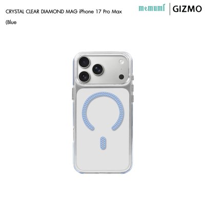 Machino Crystal Clear with Diamond Magsafe iPhone 17