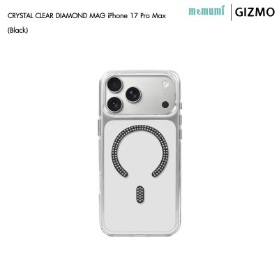 Machino Crystal Clear with Diamond Magsafe iPhone 17