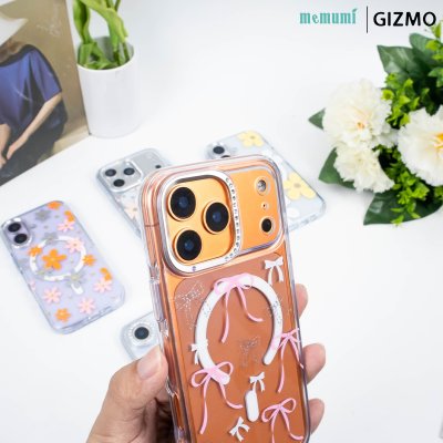 Machino Crystal Clear Magsafe Flower iPhone 17