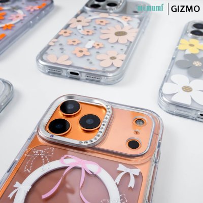 Machino Crystal Clear Magsafe Flower iPhone 17