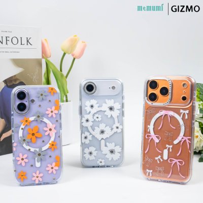 Machino Crystal Clear Magsafe Flower iPhone 17