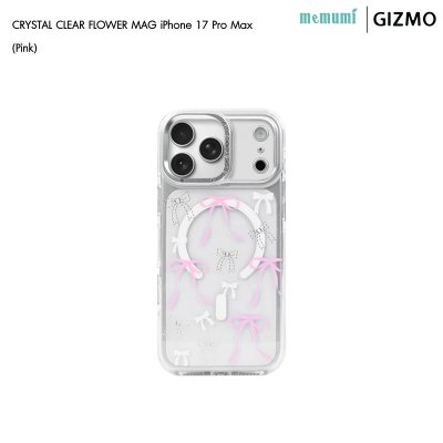 Machino Crystal Clear Magsafe Flower iPhone 17