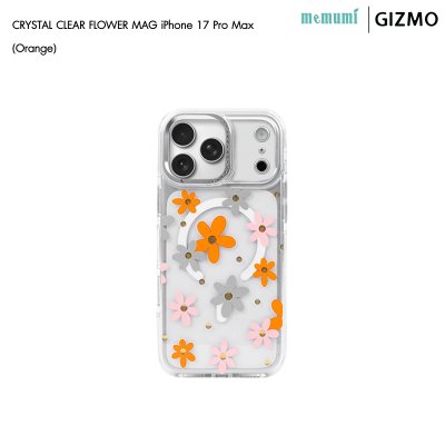 Machino Crystal Clear Magsafe Flower iPhone 17