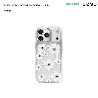 Machino Crystal Clear Magsafe Flower iPhone 17