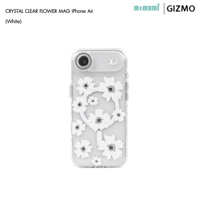 Machino Crystal Clear Magsafe Flower iPhone 17
