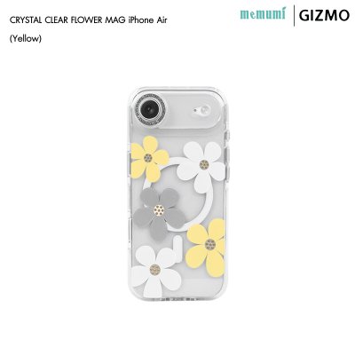 Machino Crystal Clear Magsafe Flower iPhone 17