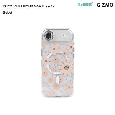 Machino Crystal Clear Magsafe Flower iPhone 17