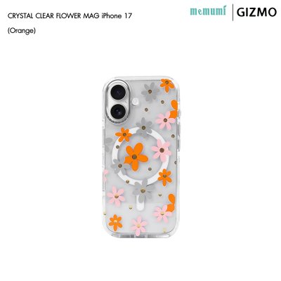 Machino Crystal Clear Magsafe Flower iPhone 17