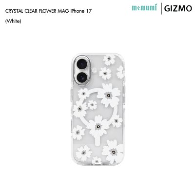 Machino Crystal Clear Magsafe Flower iPhone 17