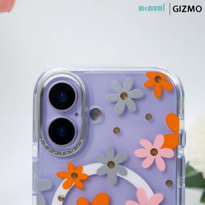 Machino Crystal Clear Magsafe Flower iPhone 17