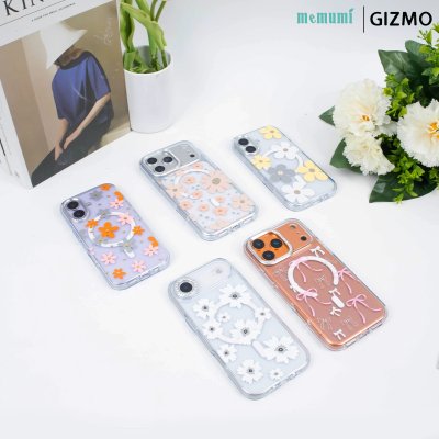 Machino Crystal Clear Magsafe Flower iPhone 17