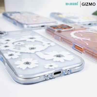 Machino Crystal Clear Magsafe Flower iPhone 17