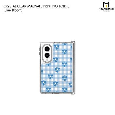 Molan Cano Crystal MagSafe Case เคสใสลวดลายสกรีน รองรับ MagSafe สำหรับ Samsung Galaxy Z Fold 8