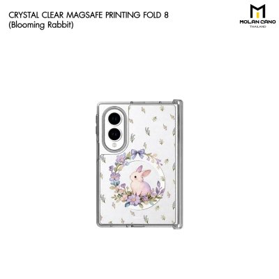 Molan Cano Crystal MagSafe Case เคสใสลวดลายสกรีน รองรับ MagSafe สำหรับ Samsung Galaxy Z Fold 8