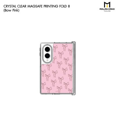 Molan Cano Crystal MagSafe Case เคสใสลวดลายสกรีน รองรับ MagSafe สำหรับ Samsung Galaxy Z Fold 8