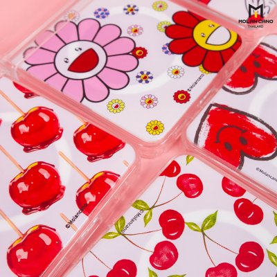 Molan Cano Crystal Clear Magsafe Printing Samsung Z Flip 7 เคสใสสกรีนลาย