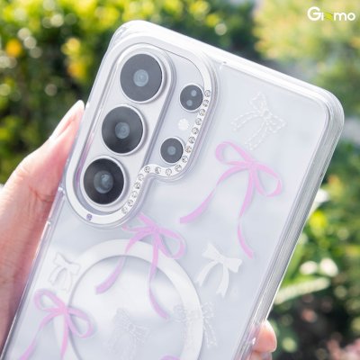 Machino Crystal Clear Magsafe เคสใสกันกระแทกลายแฟชั่น S26 Ultra Series