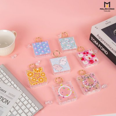Molan Cano Crystal Clear Flip7 MagSafe with Ring เคสใสสกรีนลายแฟชั่น ปกป้องครบครัน
