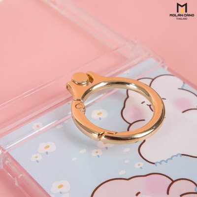 Molan Cano Crystal Clear Flip7 MagSafe with Ring เคสใสสกรีนลายแฟชั่น ปกป้องครบครัน