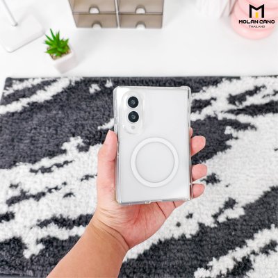 Molan Cano Crystal Magsafe Clear Case เคสใสกันกระแทก for Samsung Galaxy Z Flip 8 / Fold 8 / Fold 8 Ultra