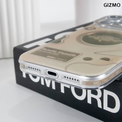 Gizmo Crystal Metallic Element Case เคสใสลายตารางธาตุไทเทเนียม รองรับ MagSafe iPhone 17