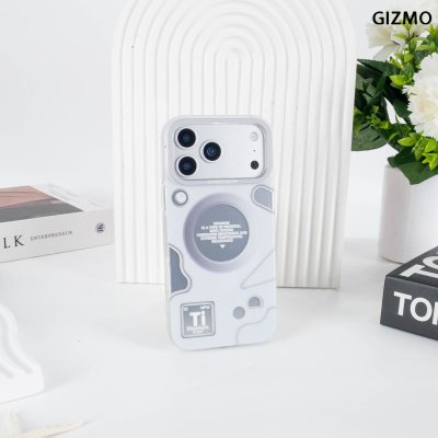 Gizmo Crystal Metallic Element Case เคสใสลายตารางธาตุไทเทเนียม รองรับ MagSafe iPhone 17