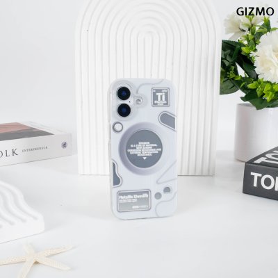 Gizmo Crystal Metallic Element Case เคสใสลายตารางธาตุไทเทเนียม รองรับ MagSafe iPhone 17