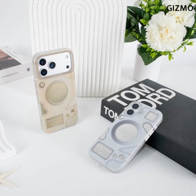 Gizmo Crystal Metallic Element Case เคสใสลายตารางธาตุไทเทเนียม รองรับ MagSafe iPhone 17