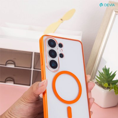 DEVIA Crystal Shield Magnetic Case เคสใสกันกระแทกชาร์จไร้สาย สำหรับ Samsung Galaxy S26 Ultra