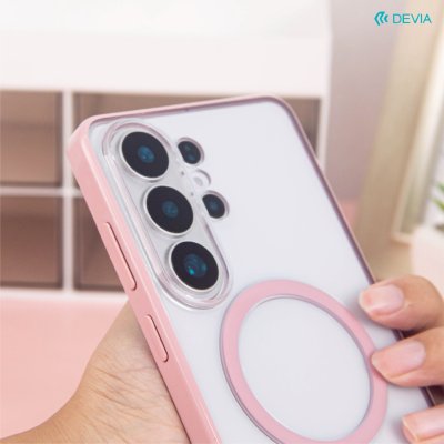 DEVIA Crystal Shield Magnetic Case เคสใสกันกระแทกชาร์จไร้สาย สำหรับ Samsung Galaxy S26 Ultra