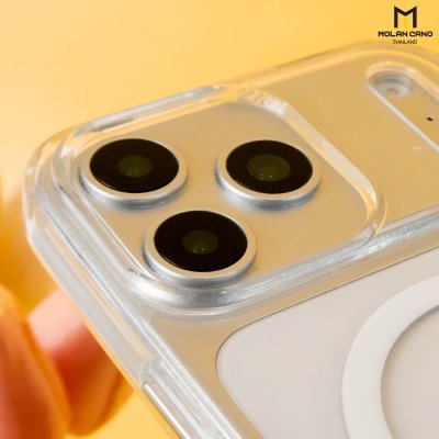 Molan Cano Crystal Shield Magsafe  เคสใสพรีเมียม สำหรับ iPhone 17