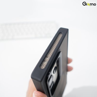 Gizmo เคสรุ่น Camera Protect stand with mag รุ่น S24 Ultra เนื้อสัมผัสแมท เคสชาร์จได้ กันกระแทก(แถมฟิล์มเลนส์อลู)