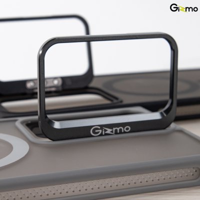 Gizmo เคสรุ่น Camera Protect stand with mag รุ่น S24 Ultra เนื้อสัมผัสแมท เคสชาร์จได้ กันกระแทก(แถมฟิล์มเลนส์อลู)