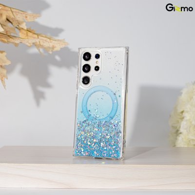 Gizmo เคส รุ่น Defense Candy Glitter case เคสสำหรับชาร์จ เคสใสมีกลิตเตอร์ samsung s24+/24 ultra