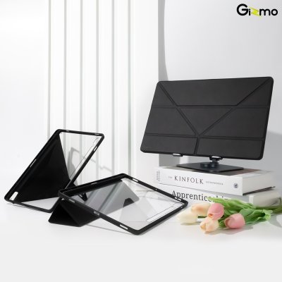 Gizmo รุ่น Multi Stand เคสฝาพับหลังใส ดำ,ม่วง,มิ้นท์ for Tab S9 / S9 FE/ S9 Plus/ S9 Ultra ไม่รองรับโหมดsleep