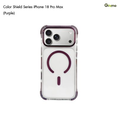 AOKX Color Shield with MagSafe สำหรับ iPhone 17/18 Series เคสใสกันกระแทก รองรับ MagSafe
