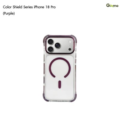 AOKX Color Shield with MagSafe สำหรับ iPhone 17/18 Series เคสใสกันกระแทก รองรับ MagSafe