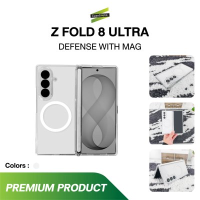 Gizmo Defense Protect MagSafe Case for Samsung Galaxy Z Fold 8 Ultra เคสใสกันกระแทก รองรับ MagSafe และช่องเก็บปากกา S Pen