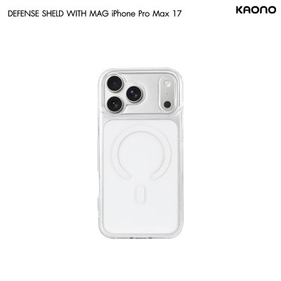 KAONO Defense Shield MagSafe เคสใสกันกระแทกกันเลนส์ สำหรับ iPhone 17 Pro/17 Pro Max